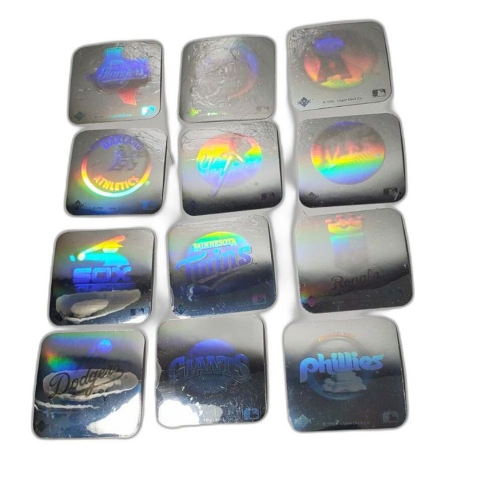 1990 Upper Deck Hologram Stickers ~Vintage~